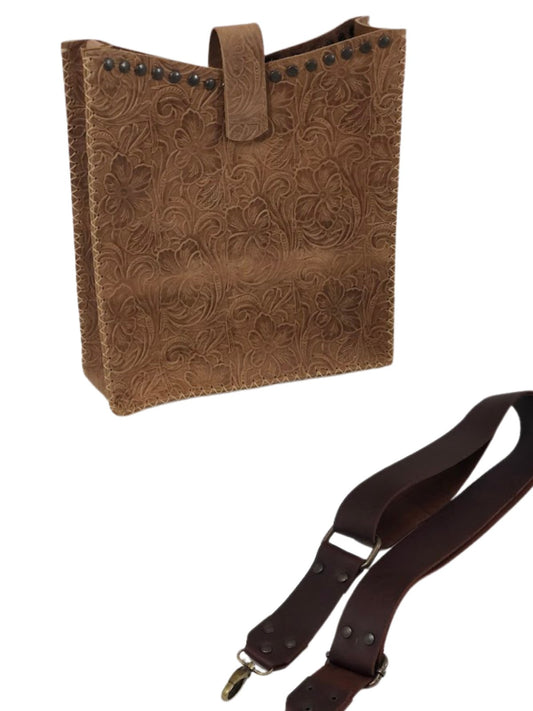 College Tote Brown * - Tenku Designs