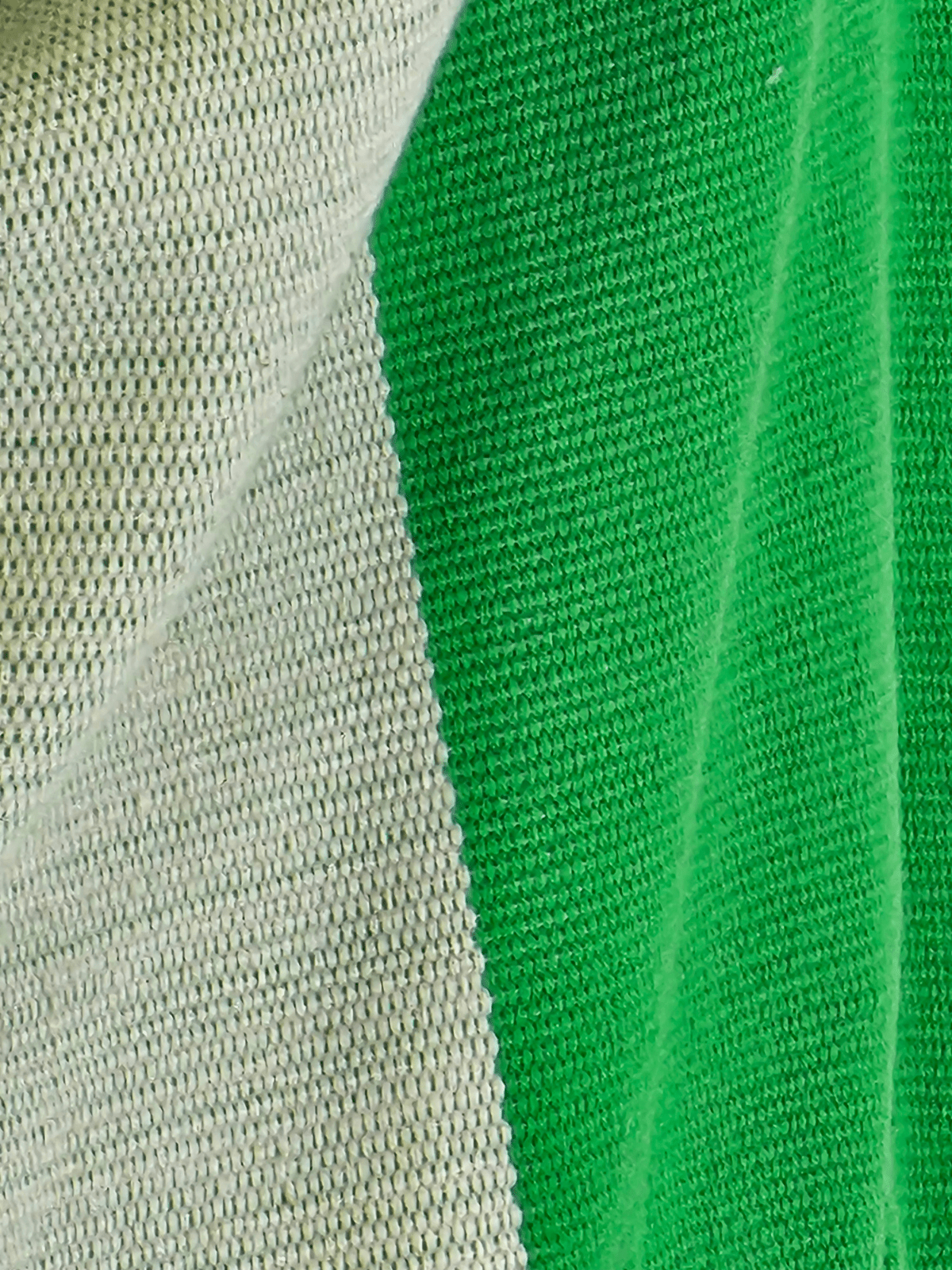 Authentic Handwoven Backstrap Loom Top with Brocade – Artisan - Made Blouse Lime Green Stripes - Tenku Designs